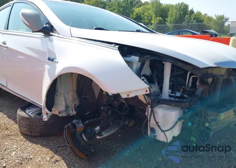 2013 Hyundai Sonata Hybrid Limited из США, поврежденный, VIN KMHEC4A48DA097059